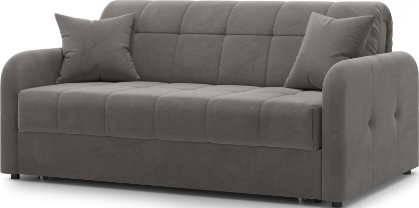 Диван прямой Гаспар 160, модель 045, Happy 927 (серый)