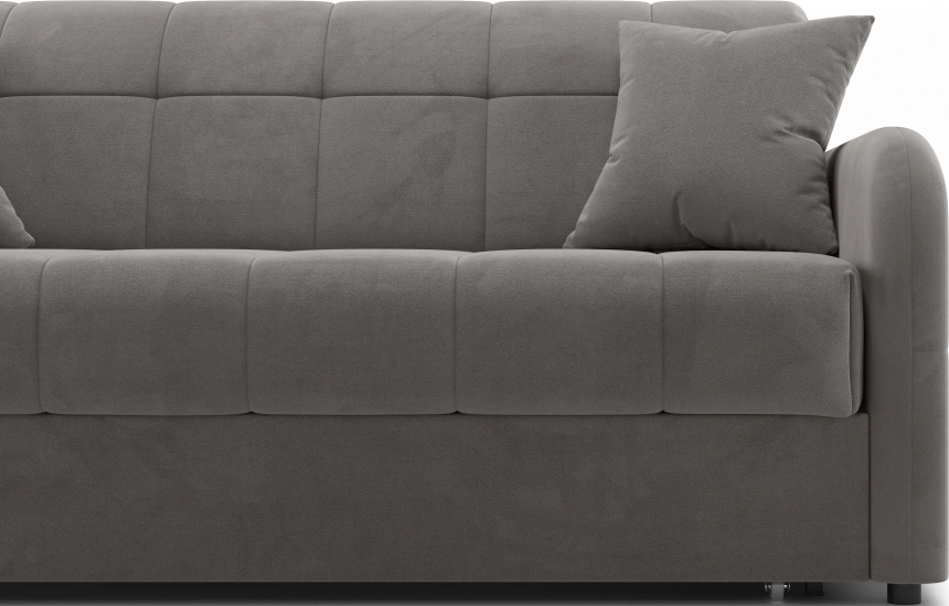 Диван прямой Гаспар 160, модель 045, Happy 927 (серый)