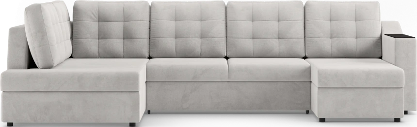 Диван П-образный Невада, модель 020, комплектация 5 левый, Omega 01 (бежевый)