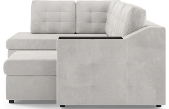 Диван П-образный Невада, модель 020, комплектация 5 левый, Omega 01 (бежевый)