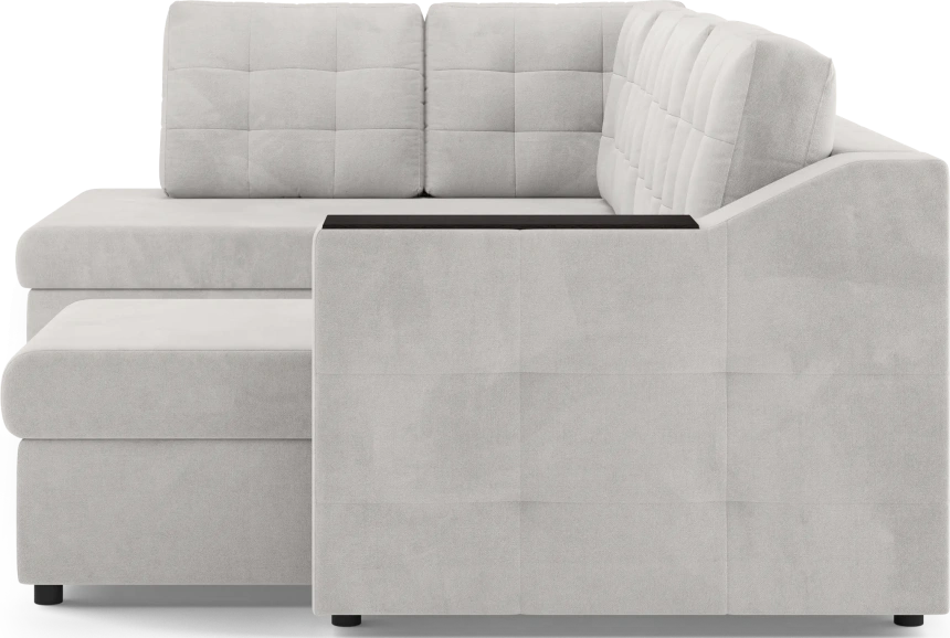 Диван П-образный Невада, модель 020, комплектация 5 левый, Omega 01 (бежевый)