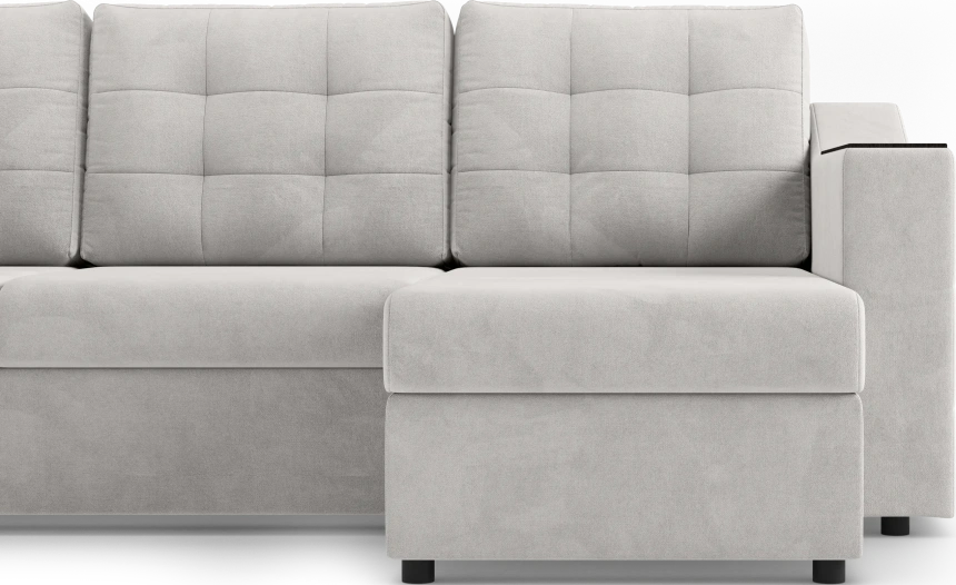 Диван П-образный Невада, модель 020, комплектация 5 левый, Omega 01 (бежевый)