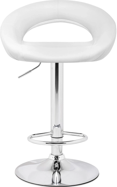 Барный стул Oazis, белый / хром