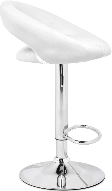 Барный стул Oazis, белый / хром