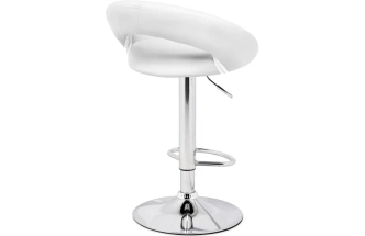 Барный стул Oazis, белый / хром