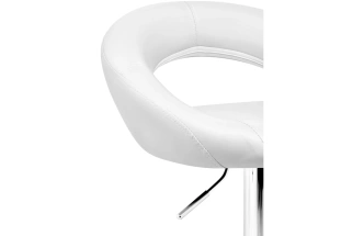 Барный стул Oazis, белый / хром