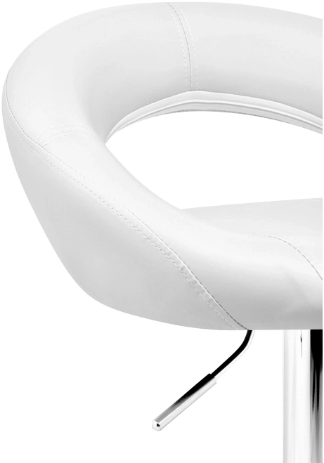 Барный стул Oazis, белый / хром