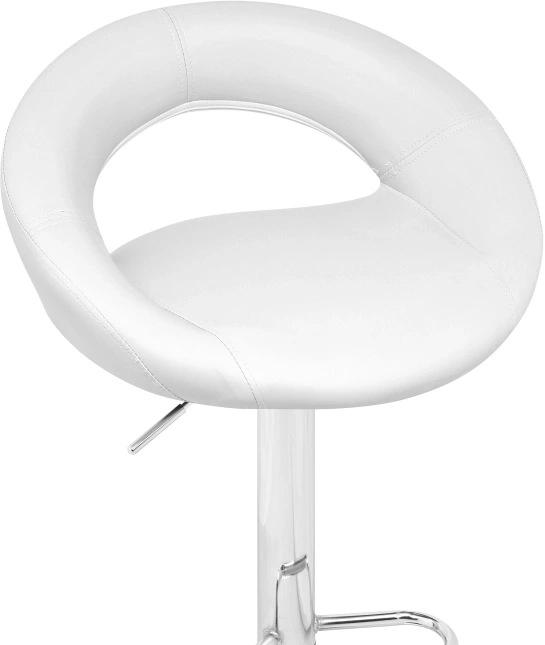 Барный стул Oazis, белый / хром