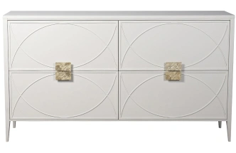 Комод 151SV-00006, с четырьмя ящиками, бежевый