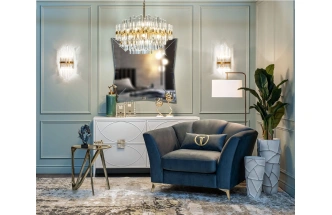 Комод 151SV-00006, с четырьмя ящиками, бежевый