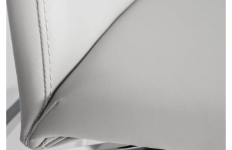 Стул 58DB-18019, мягкий, экокожа, светлый