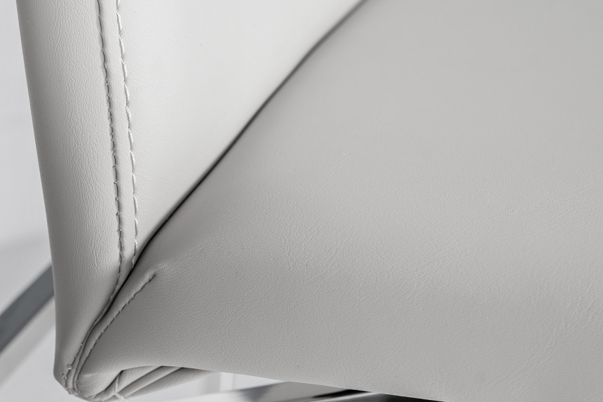 Стул 58DB-18019, мягкий, экокожа, светлый