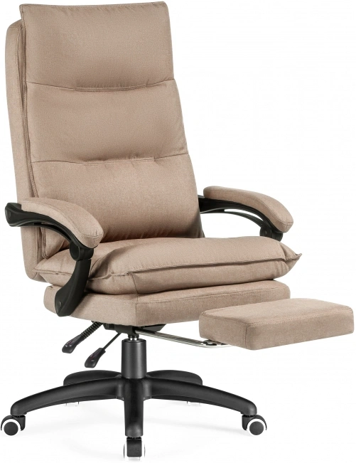 Компьютерное кресло Rapid, с подставкой для ног, бежевое