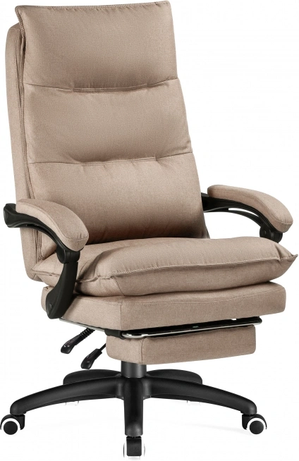 Компьютерное кресло Rapid, с подставкой для ног, бежевое