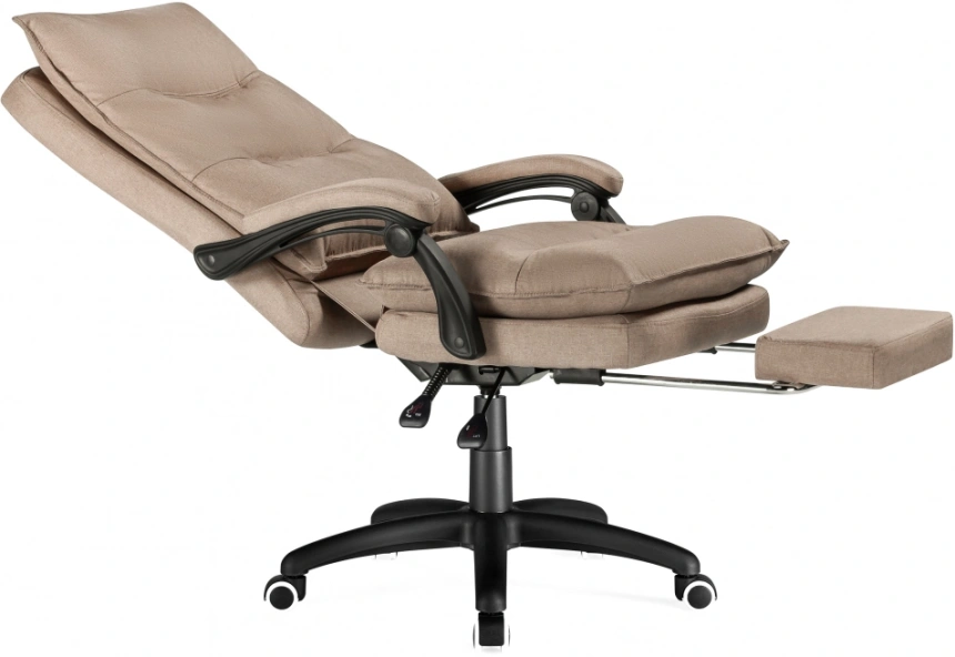 Компьютерное кресло Rapid, с подставкой для ног, бежевое