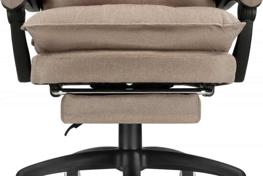 Компьютерное кресло Rapid, с подставкой для ног, бежевое