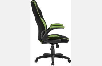 Игровое кресло Plast 1, green / black