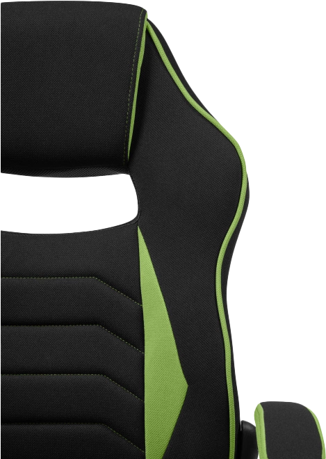 Игровое кресло Plast 1, green / black