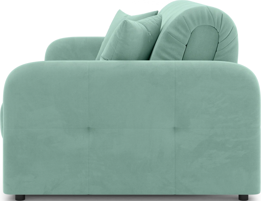 Диван прямой Гаспар 160, модель 045, Happy 690 (зелёный)