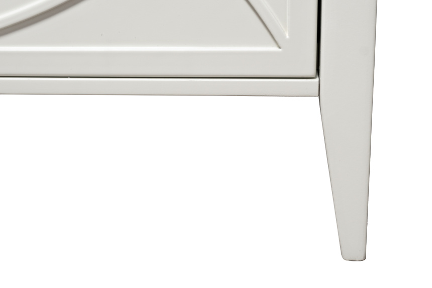 Тумба прикроватная 151SV-00007, с ящиками, бежевая