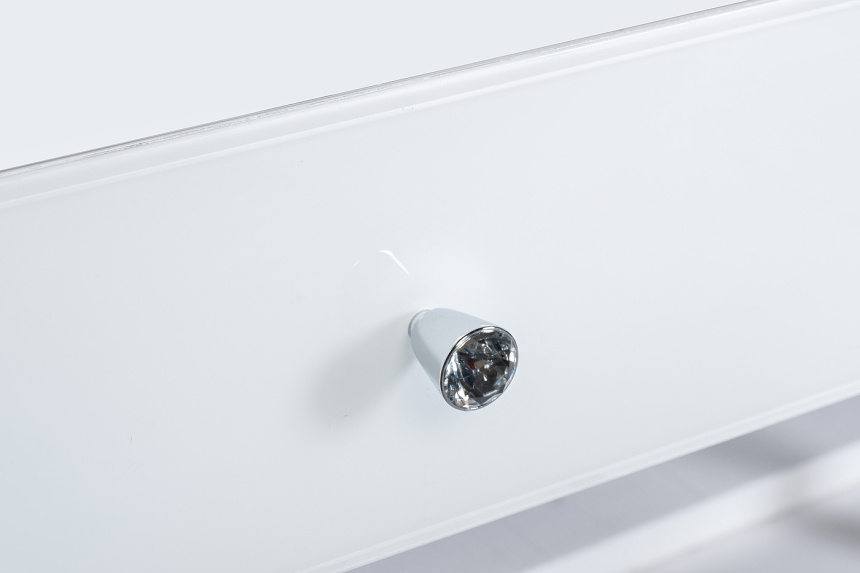 Туалетный столик KFG103, белый / хром 