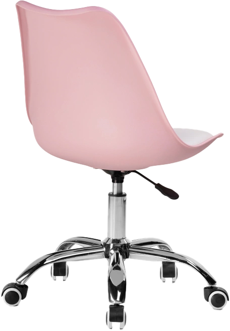 Компьютерное кресло Kolin, без подлокотников, pink / white
