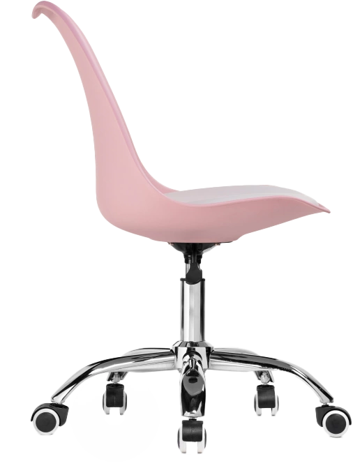 Компьютерное кресло Kolin, без подлокотников, pink / white