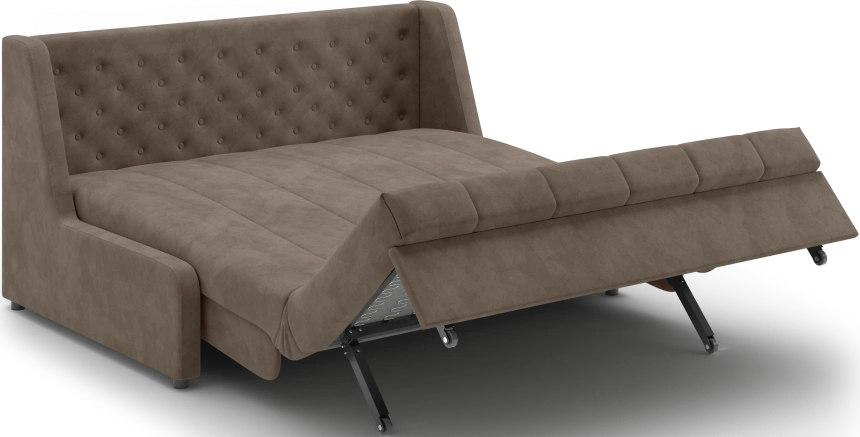 Диван прямой Ричмонд 160, модель 069, без подлокотников, Бежевый (Ultra Beige)