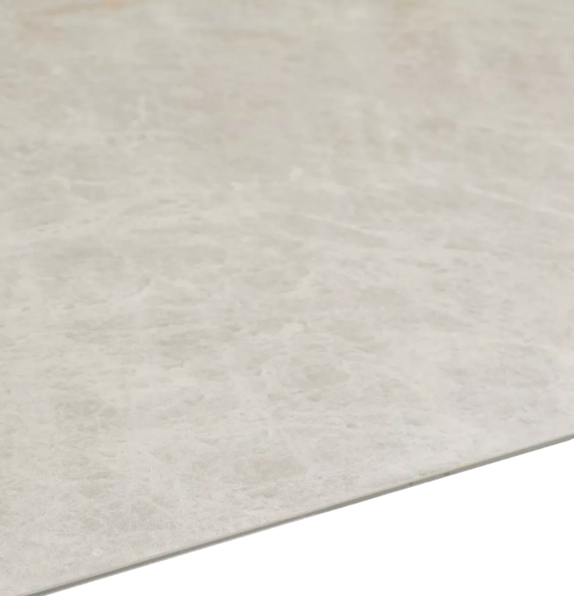 Кухонный стол раздвижной Astrid 200, TL-102 Бежевый мрамор, испанская керамика, Шоколадное золото каркас