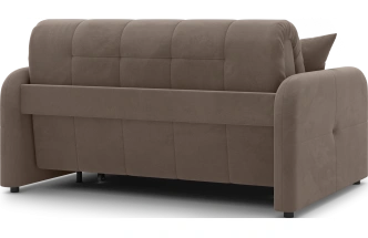 Диван прямой Гаспар 140, модель 045, Happy 233 (коричневый)