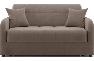 Диван прямой Гаспар 140, модель 045, Happy 233 (коричневый)