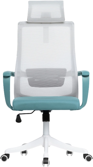 Компьютерное кресло More, gray / blue / white
