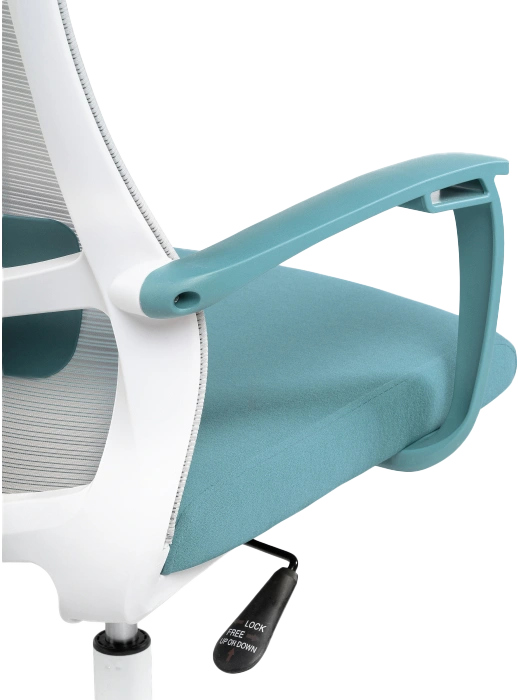 Компьютерное кресло More, gray / blue / white