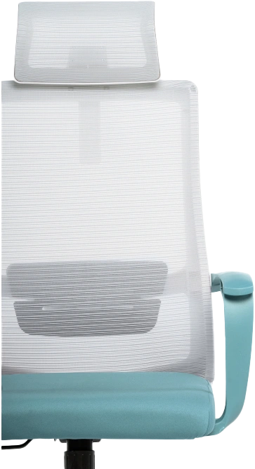 Компьютерное кресло More, gray / blue / white