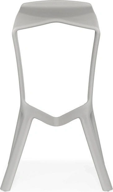 Барный табурет Mega, пластиковый, серый