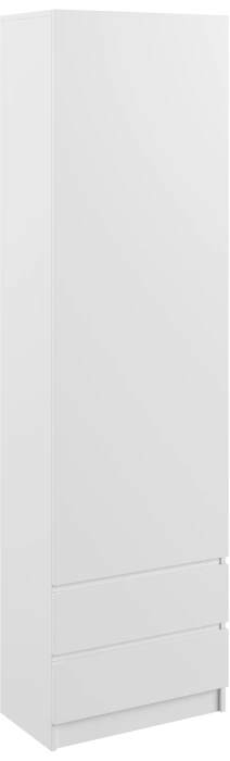 Шкаф одностворчатый Мадера , распашной для одежды, белый