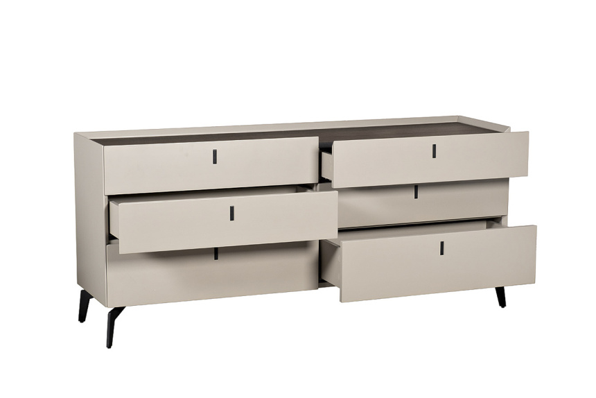  Комод 77IP-CH817/1, с шестью ящиками 