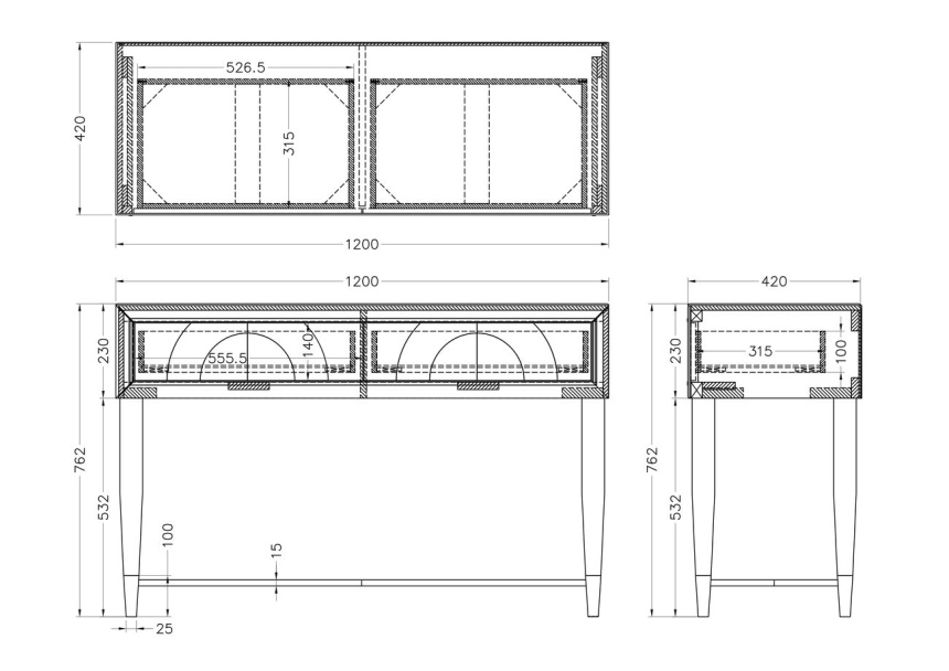 Туалетный столик KFG122