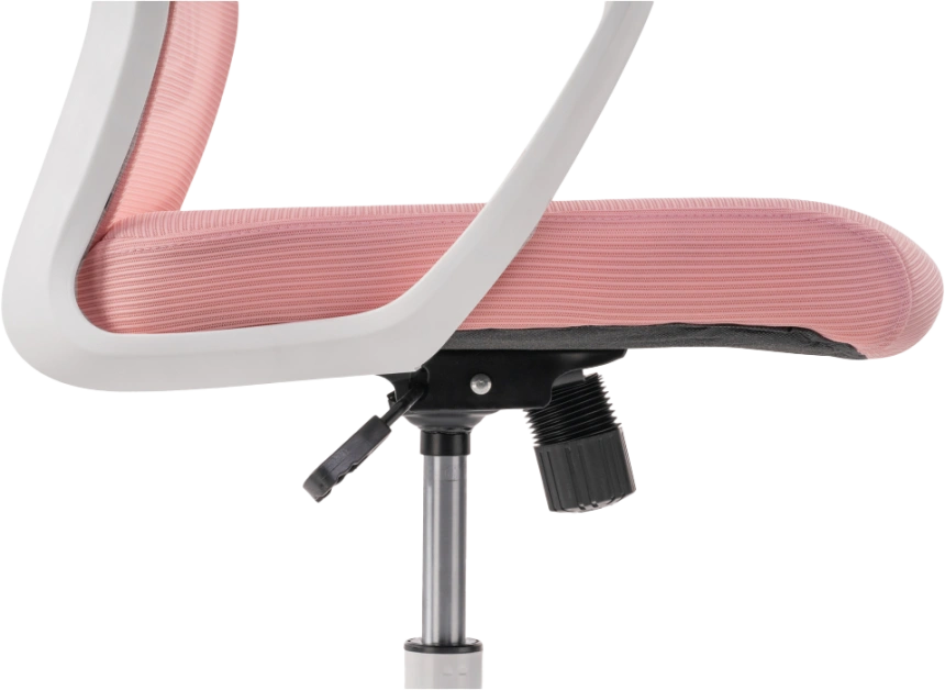 Офисное кресло Golem, с подголовником, pink / white