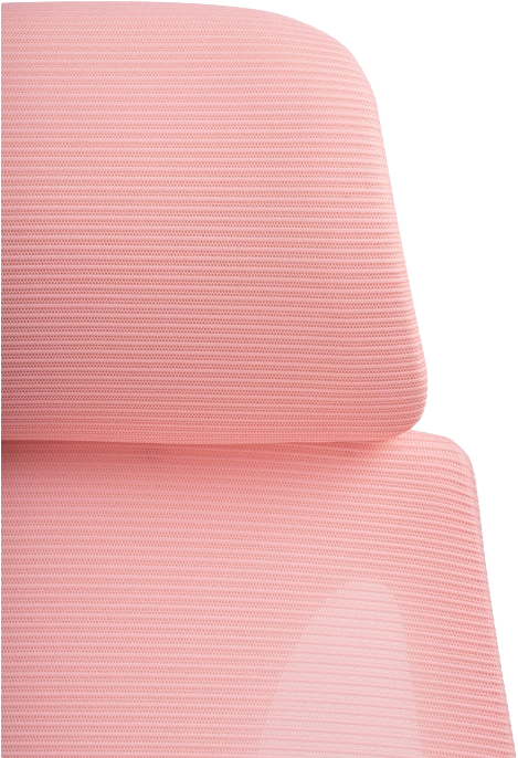 Офисное кресло Golem, с подголовником, pink / white