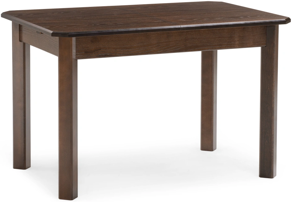 Кухонный раздвижной стол Тефания, 120(170)х80х77, орех темный