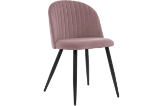 Стул Gabi 1, мягкий, light purple / black