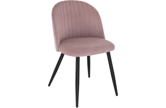 Стул Gabi 1, мягкий, light purple / black