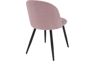 Стул Gabi 1, мягкий, light purple / black