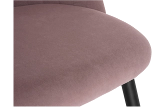 Стул Gabi 1, мягкий, light purple / black