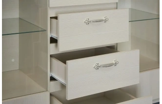 Комод Элана, с баром, бодега белая