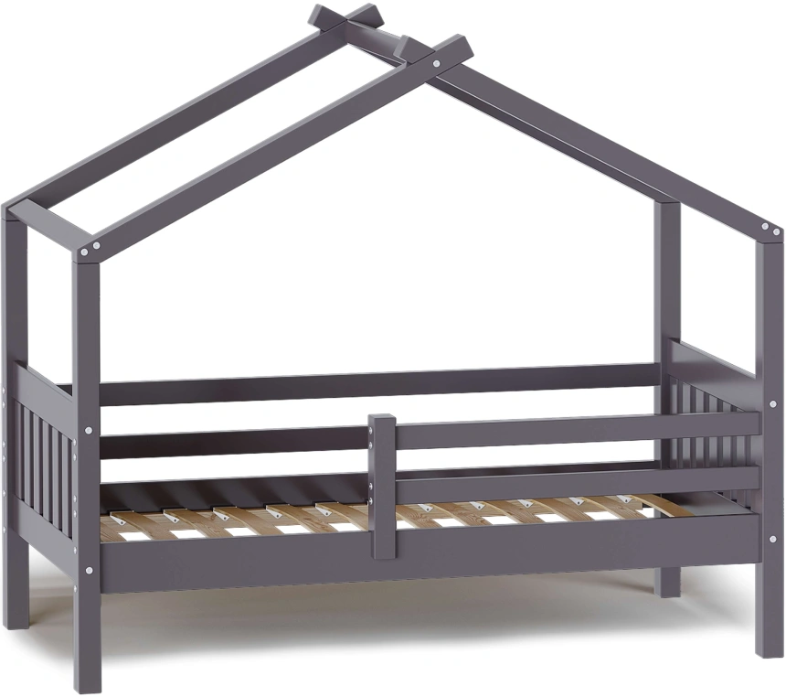 Кровать-домик детская Ассоль, 70*160, лаванда