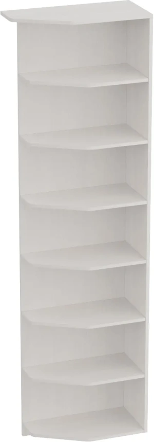 Стеллаж Элана, открытый, бодега белая