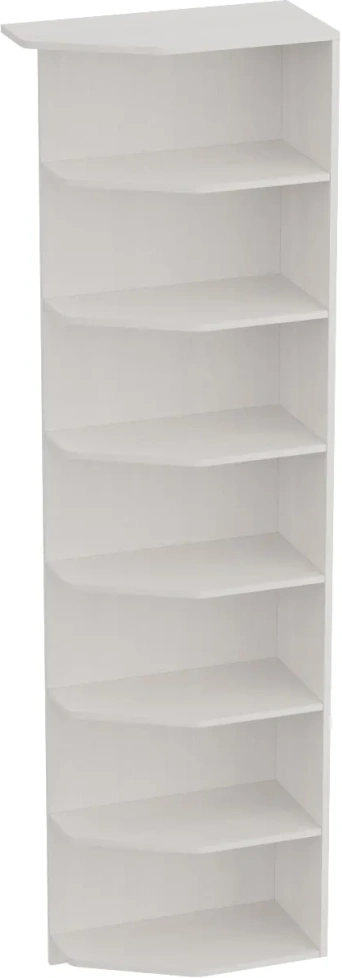 Стеллаж Элана, открытый, бодега белая