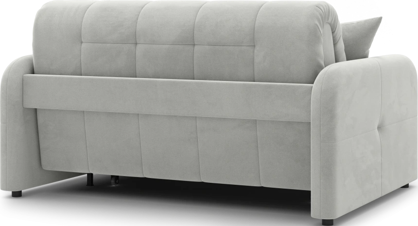 Диван прямой Гаспар 140, модель 045, Happy 900 (светло-серый)